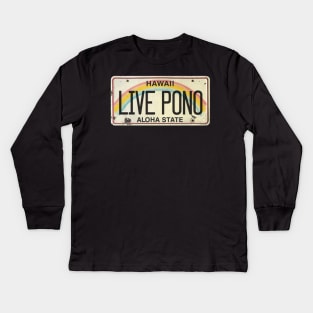 Live Pono Kids Long Sleeve T-Shirt